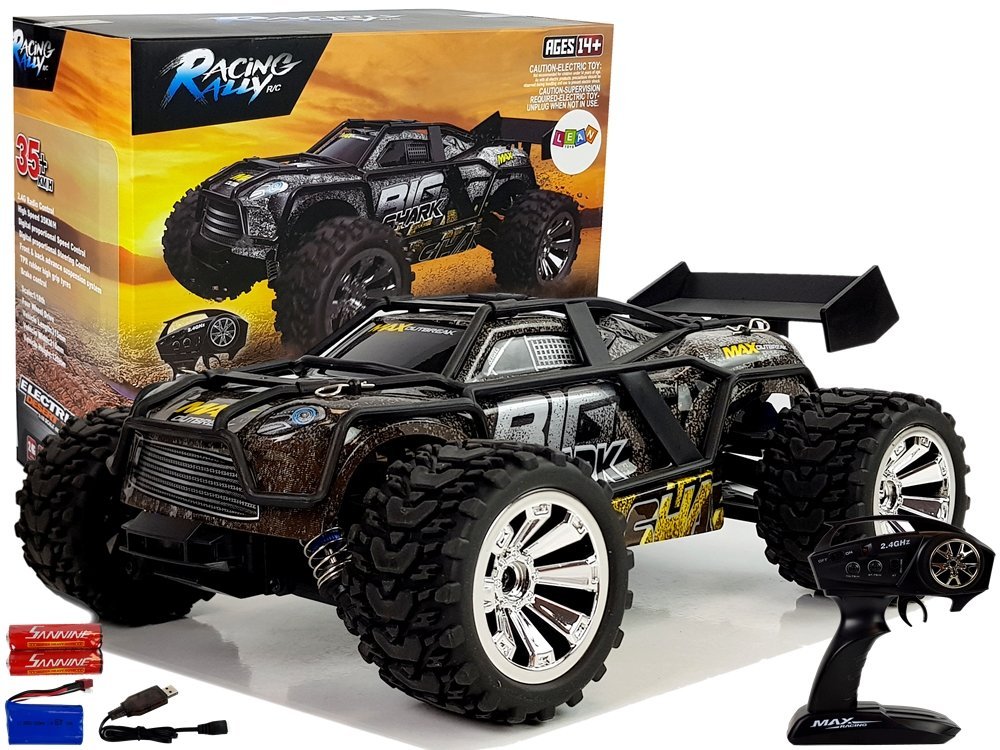 Auto na dálkové ovládání RC 1:18 MaxRacing 35 km/h žluté