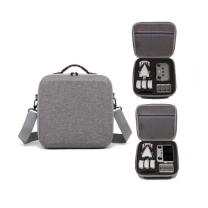 Šedé nylonové pouzdro s popruhem na dron DJI Mini 3 / Mini 3 Pro 1DJ5203U