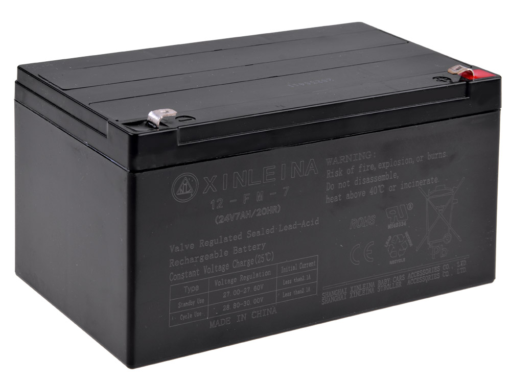 Gelová baterie pro elektrická autíčka AGM 24V 7Ah