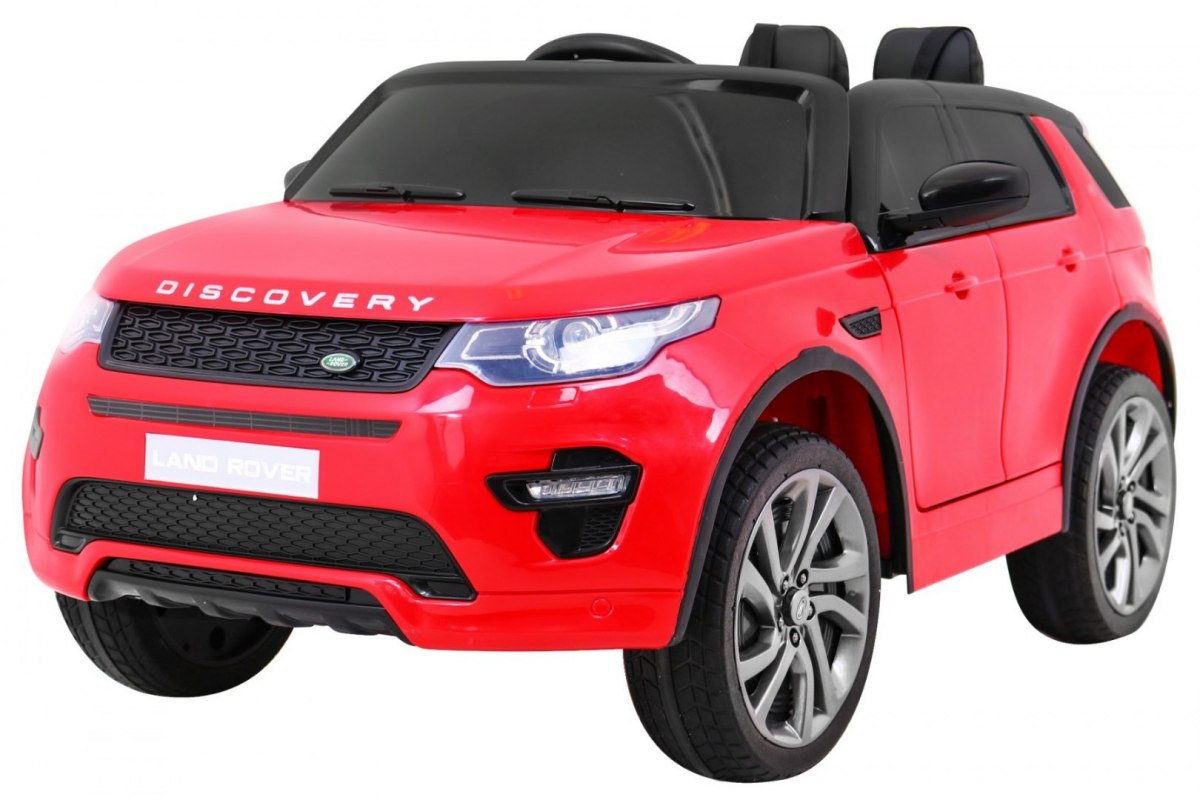 Dětské elektrické autíčko Land Rover Discovery červené