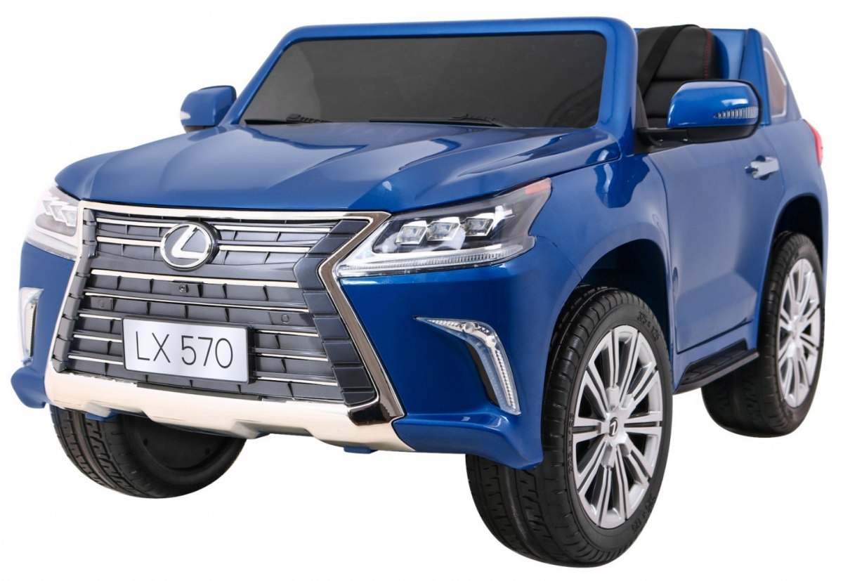 Dětské elektrické autíčko Lexus LX 570 lakované modré