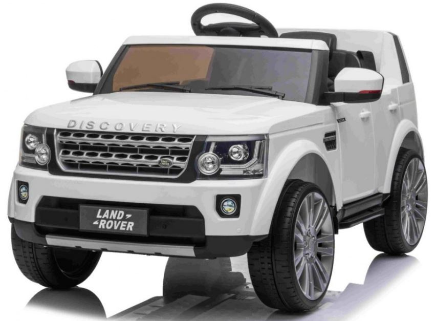 Elektrické autíčko Land Rover Discovery bílé