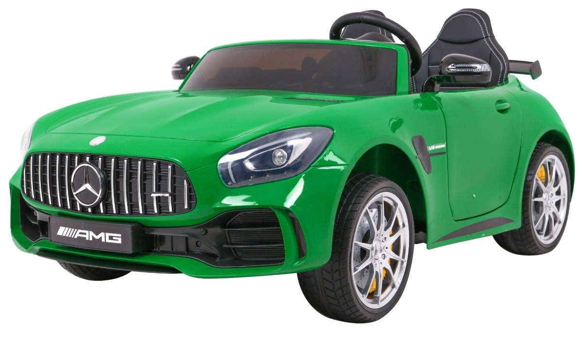 Elektrické autíčko Mercedes-Benz GT R 4x4 lakované zelené