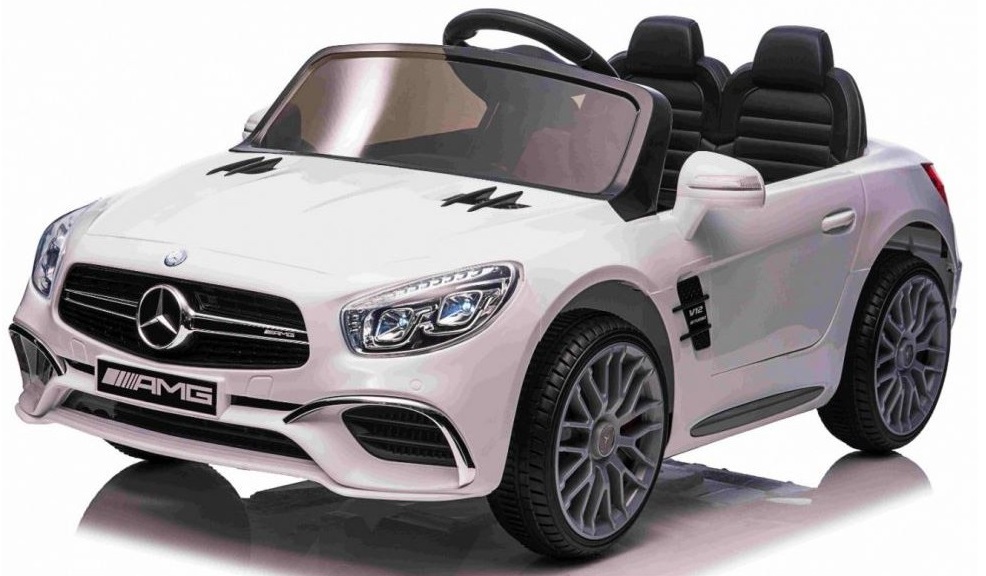 Elektrické autíčko Mercedes-Benz AMG SL65 S bílé