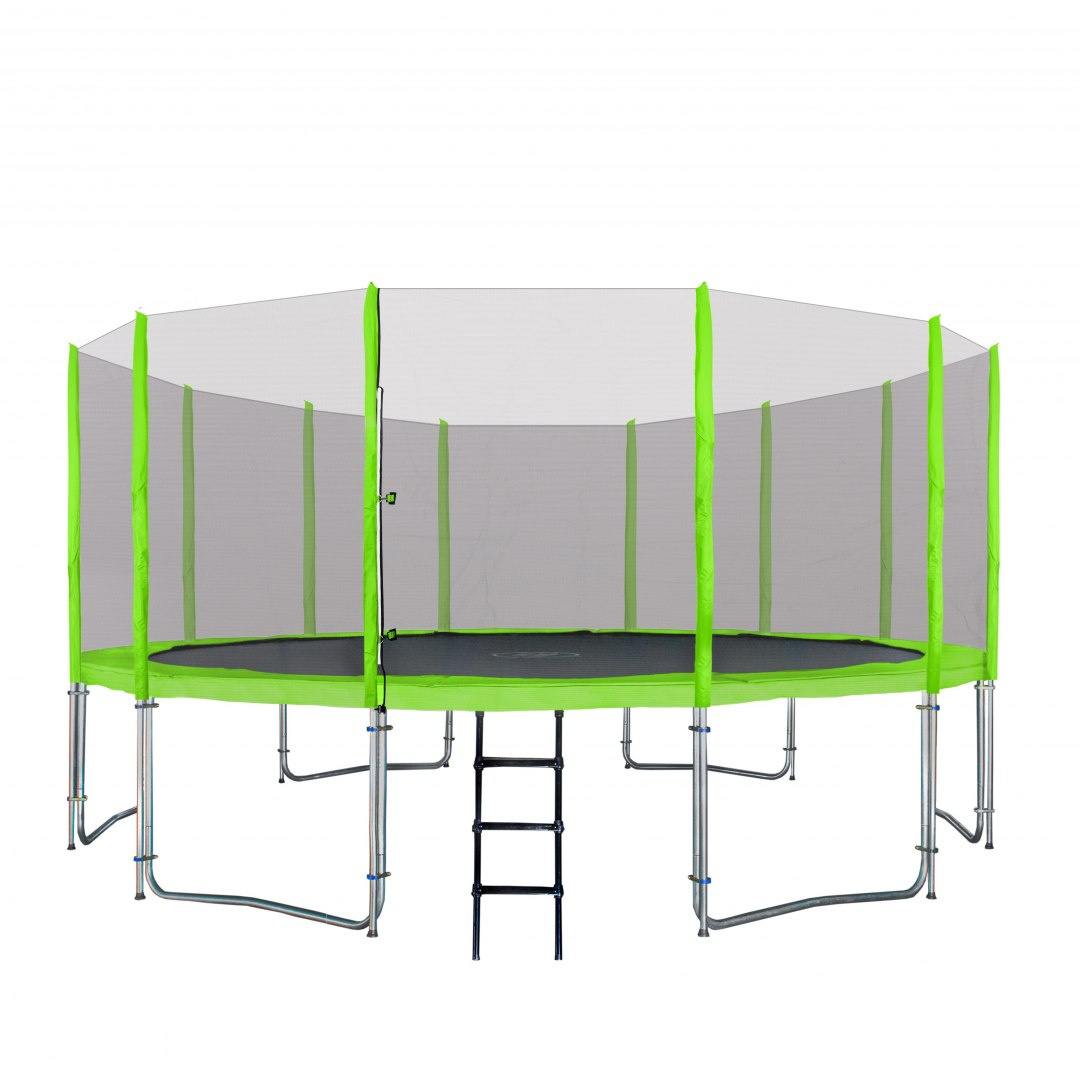 Zahradní trampolína 487 cm zelená