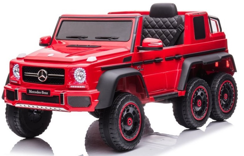 Elektrické autíčko Mercedes G63 4x4 červené
