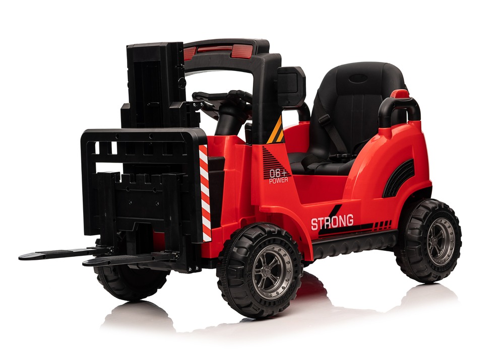 Dětský elektrický vysokozdvižný vozík WH101 červený