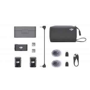 Sada pro audio DJI Mic 2 (2 TX + 1 RX + Charging Case) 8717 CP.RN.00000318.03