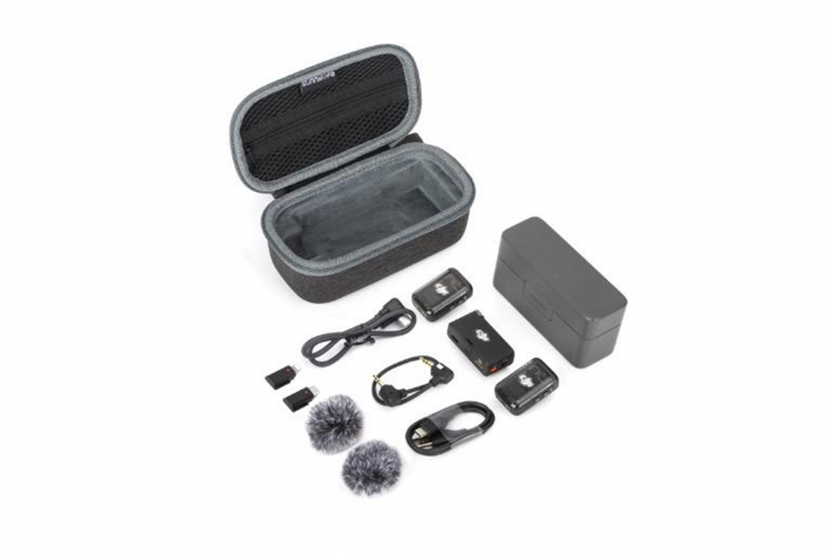 Šedé pouzdro na mikrofon DJI Mic / Mic 2 1DJ6464