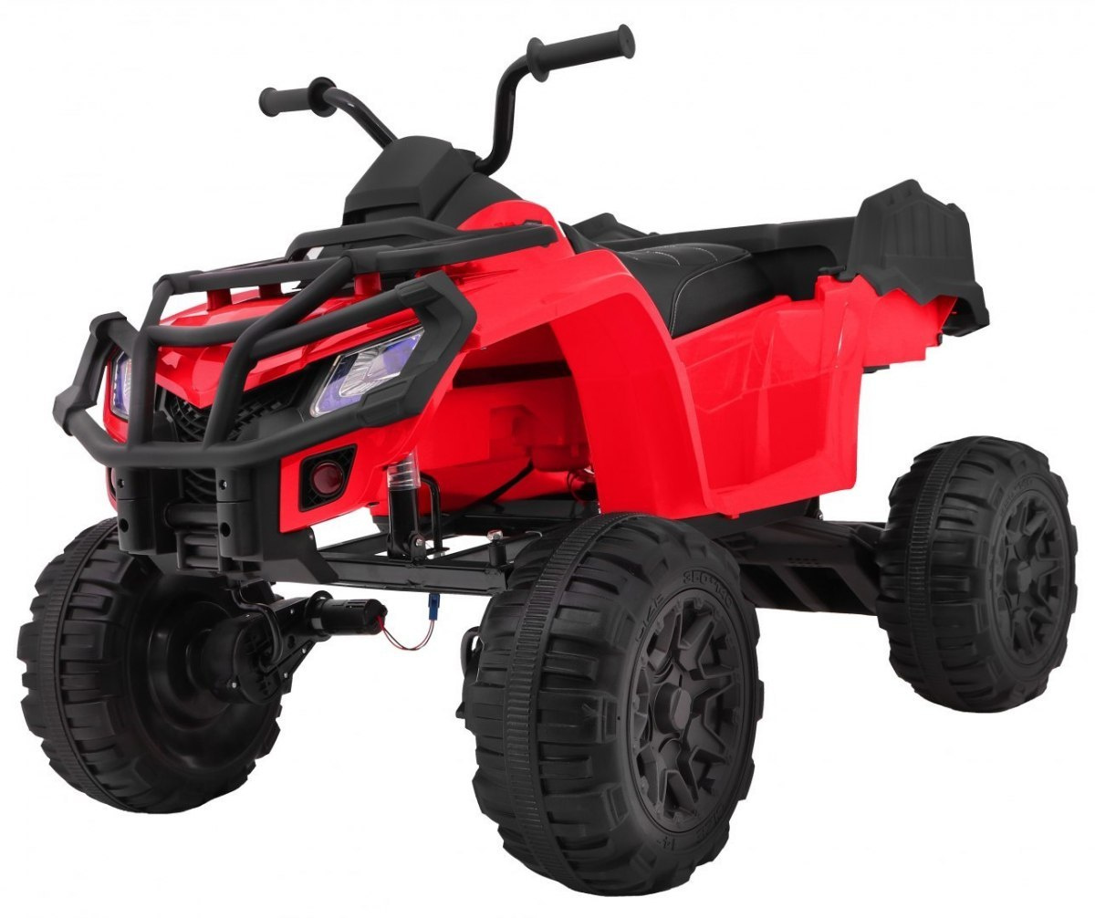 Dětská elektrická čtyřkolka ATV XL s ovládačem červená