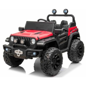 Dětské elektrické autíčko Master of Terain 4x4 červené