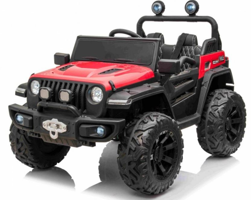 Dětské elektrické autíčko Master of Terain 4x4 červené