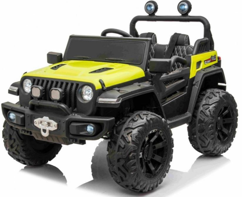 Dětské elektrické autíčko Master of Terain 4x4 zelené