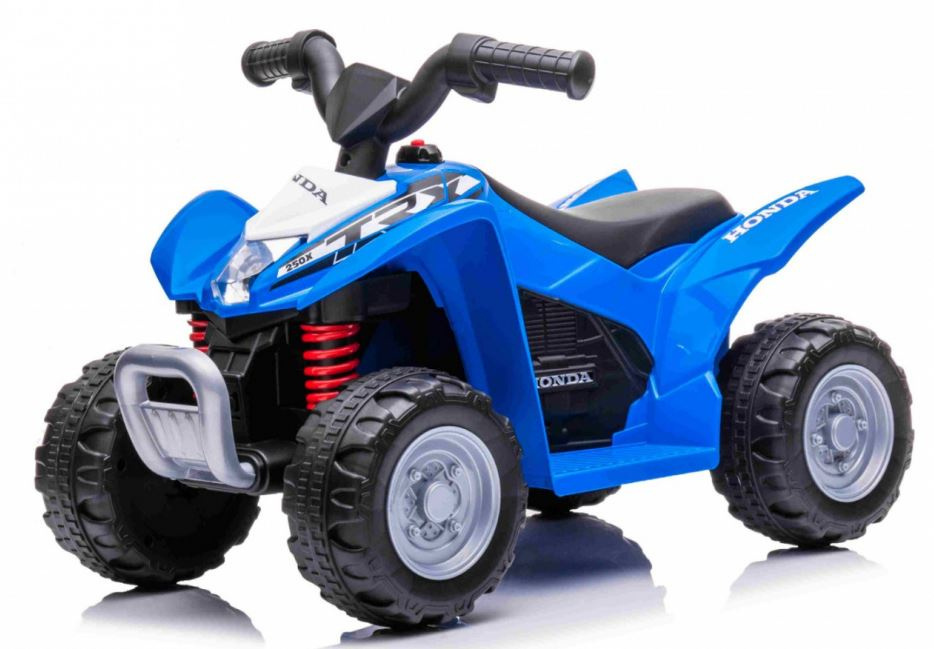 Dětská elektrická čtyřkolka Honda 250X TRX modrá