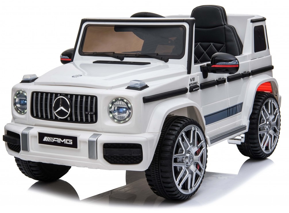 Elektrické autíčko Mercedes G63 AMG bílé