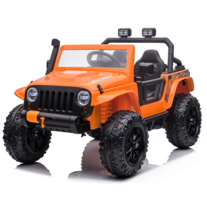 Mamido Elektrické autíčko Jeep 4Speed 4x45W oranžové