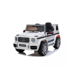 Elektrické autíčko Mercedes G63 AMG 4x4 EVA kola bílé