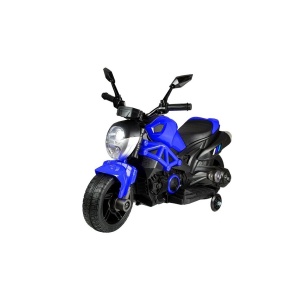 Dětská elektrická motorka GTM188 modrá