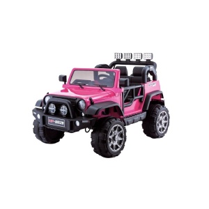 Dětské elektrické autíčko Jeep HP012 růžové