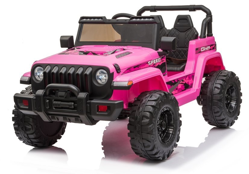 Dětské elektrické autíčko Jeep Speed růžové