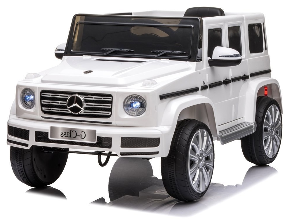 Dětské elektrické autíčko Mercedes G500 bílé