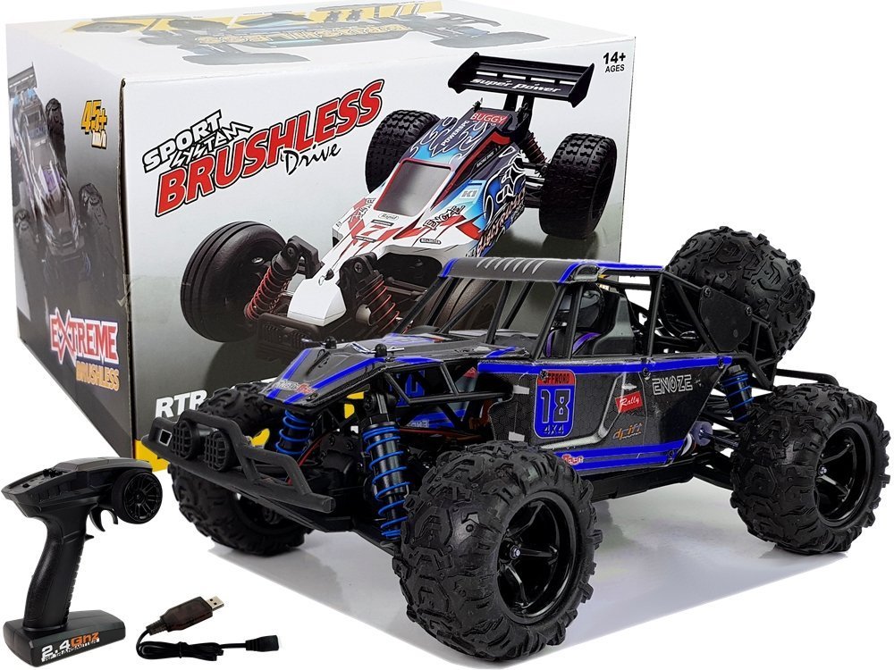Auto na dálkové ovládání RC 4x4 Buggy Enzone 45 km/h modré