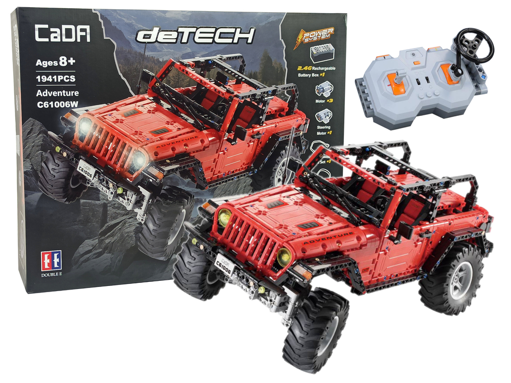 Stavebnice technic R/C terénní auto na dálkové ovládání