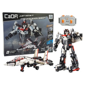 Stavebnice technic R/C 2v1 stíhačka