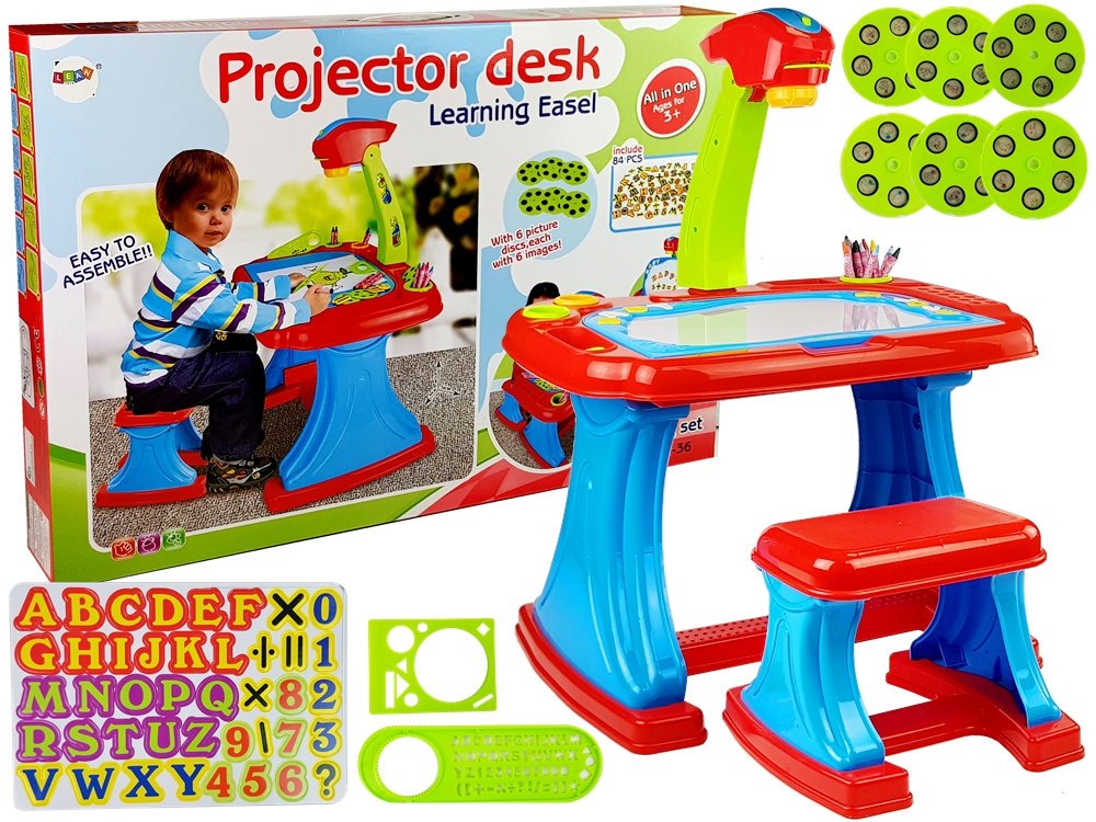 Dětský projektor na malování se stolečkem