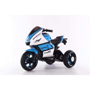 Dětská elektrická motorka MotoV6 modrá