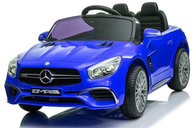 Elektrické autíčko Mercedes-Benz SL65 S LCD lakované modré