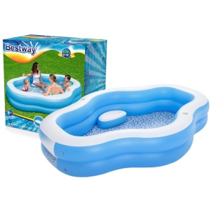 Bestway Nafukovací bazén Bestway se sedátky 270 x 198 x 51 cm