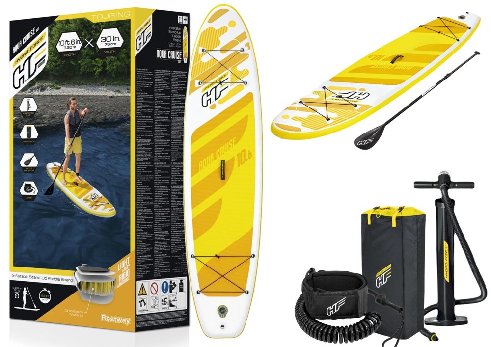 Bestway Nafukovací paddleboard s příslušenstvím Bestway 65348 Aqua Cruise 320 cm