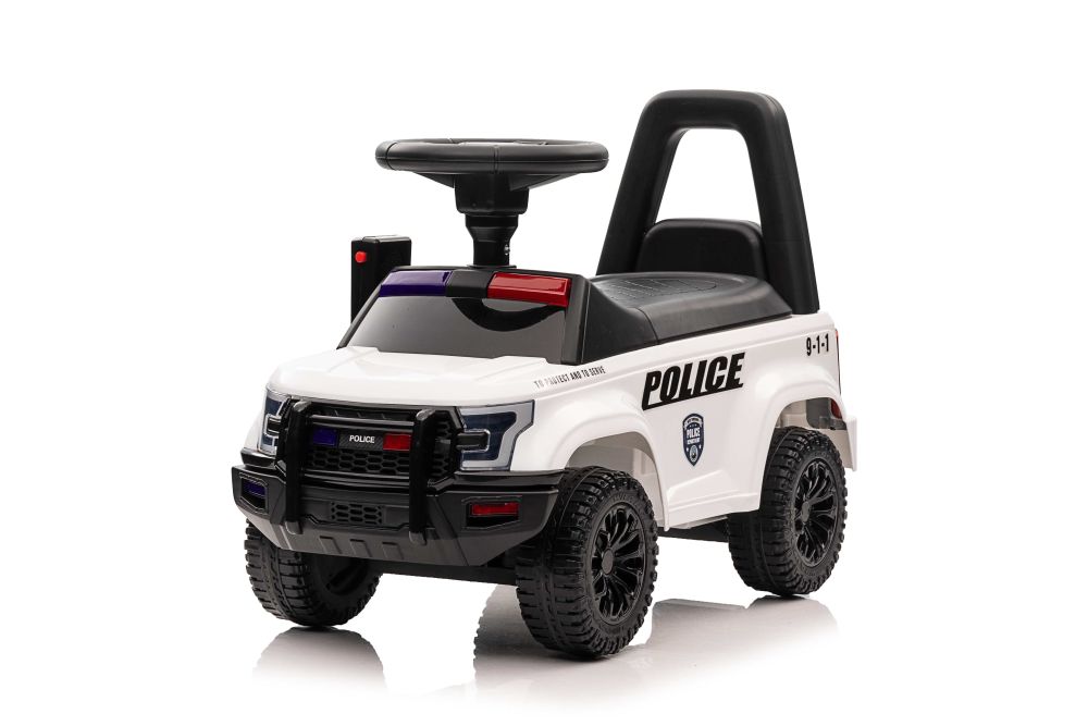 Dětské odrážedlo Police bílé