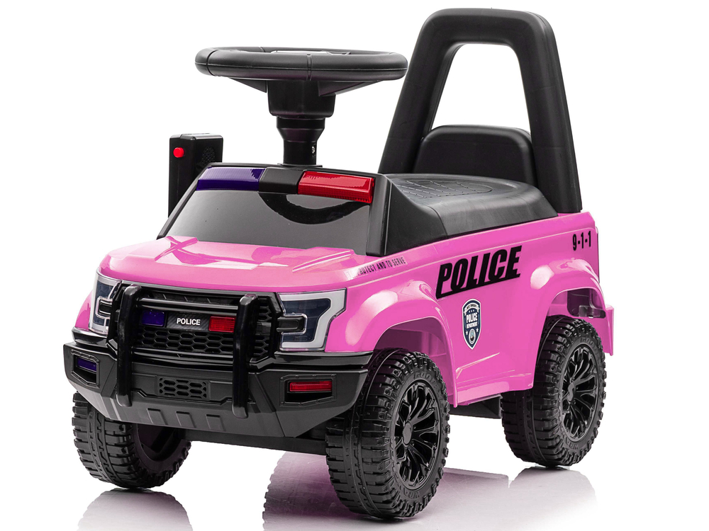 Dětské odrážedlo Police růžové