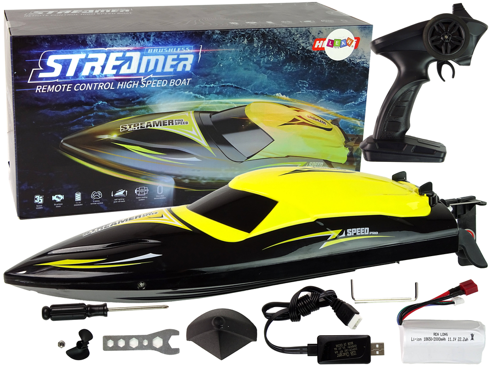 Motorový člun na dálkové ovládání Streamer RC 2