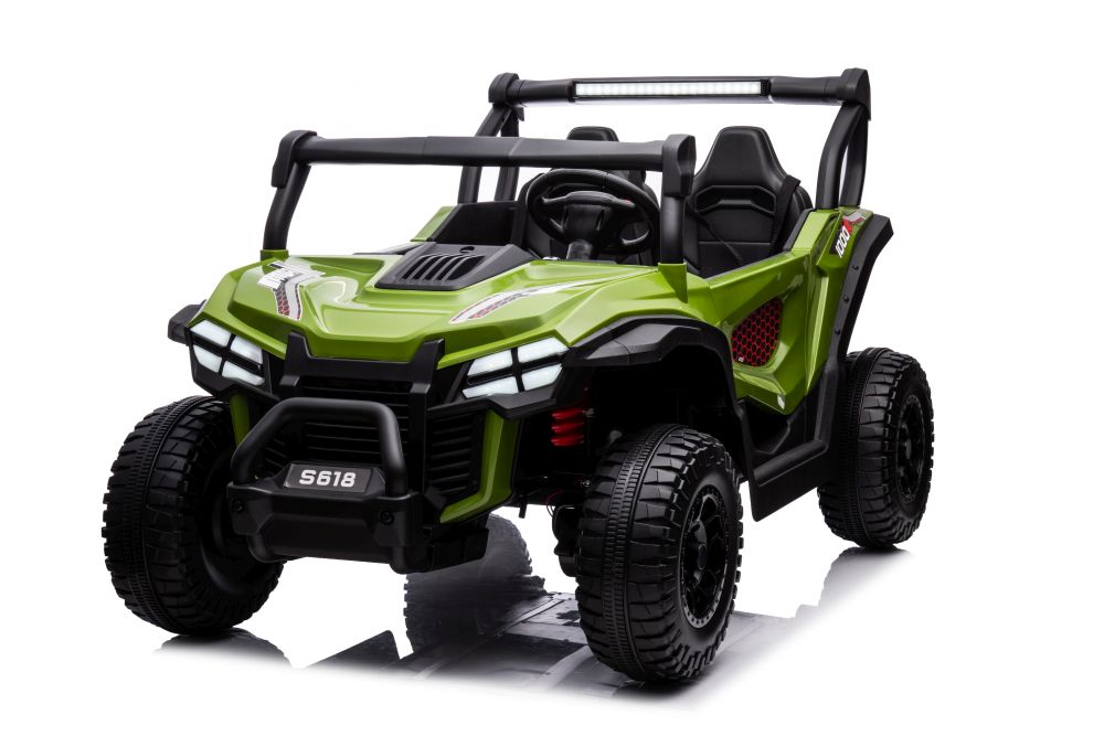 Dětské elektrické autíčko S618 4x4 24V zelené