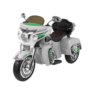 Dětská elektrická motorka Goldwing šedá