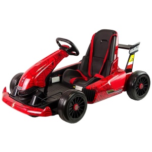 Dětská elektrická motokára Spider lakovaná červená
