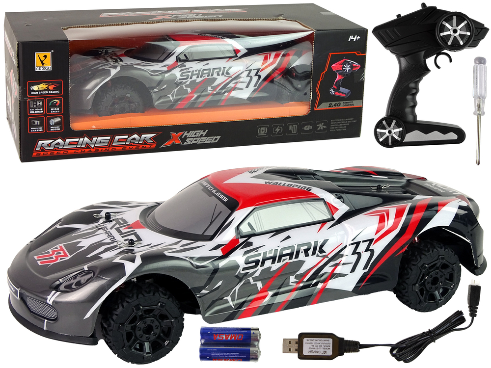 Sportovní auto na dálkové ovládání RC Shark 33 1:8