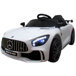 Elektrické autíčko Mercedes GTR-S bílé