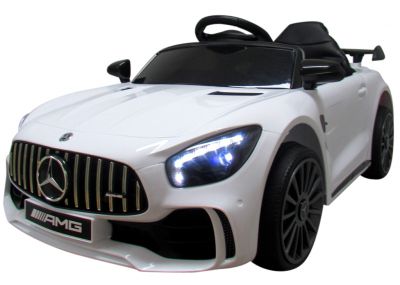 Elektrické autíčko Mercedes GTR-S bílé