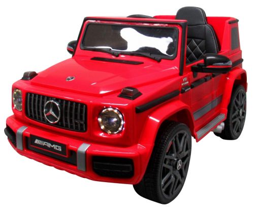 Elektrické autíčko Mercedes G63 červené