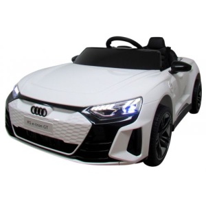 Elektrické autíčko Audi E-Tron GT bílé