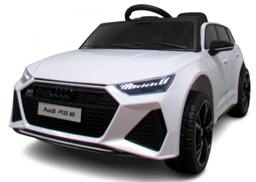 Elektrické autíčko Audi RS6 GT bílé