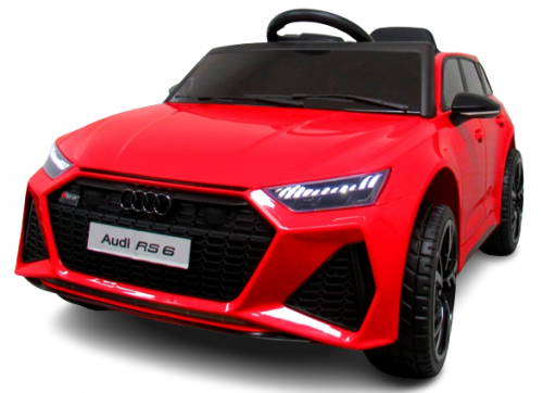 Elektrické autíčko Audi RS6 GT červené