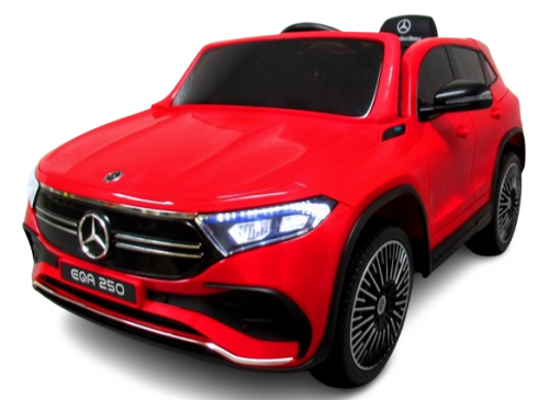 Elektrické autíčko Mercedes EQA 250 červené