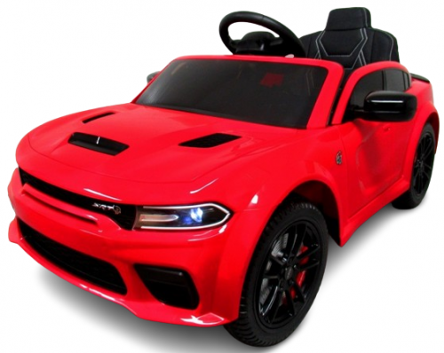 Elektrické autíčko Dodge SRT červené