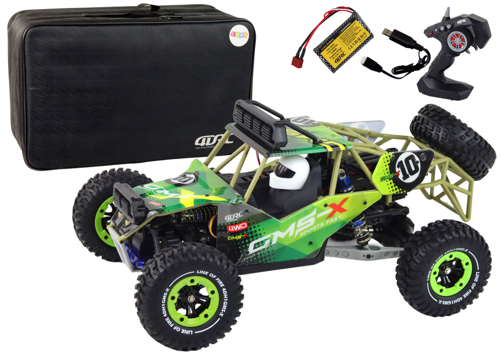 Terénní auto na dálkové ovládání RC 4D-H1 4x4 zelené