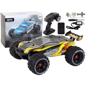 Terénní autíčko Rabbits na dálkové ovládání RC 4x4 žluté